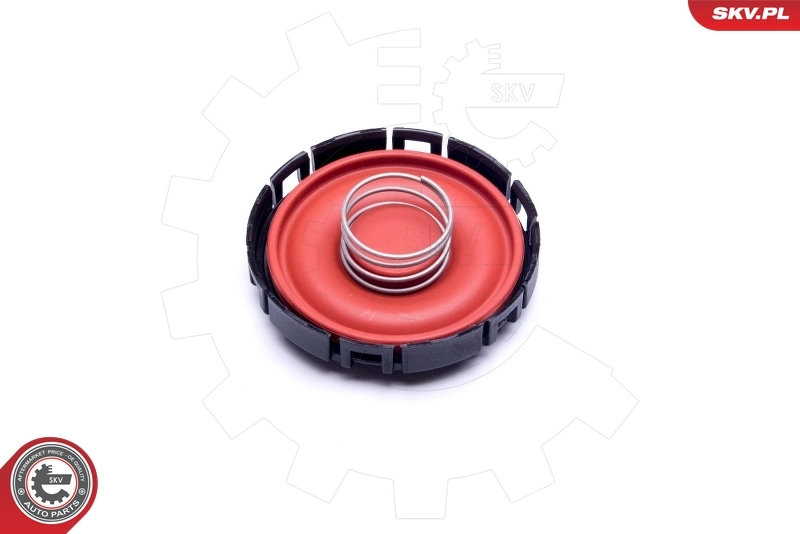 Membrane, crankcase ventilation